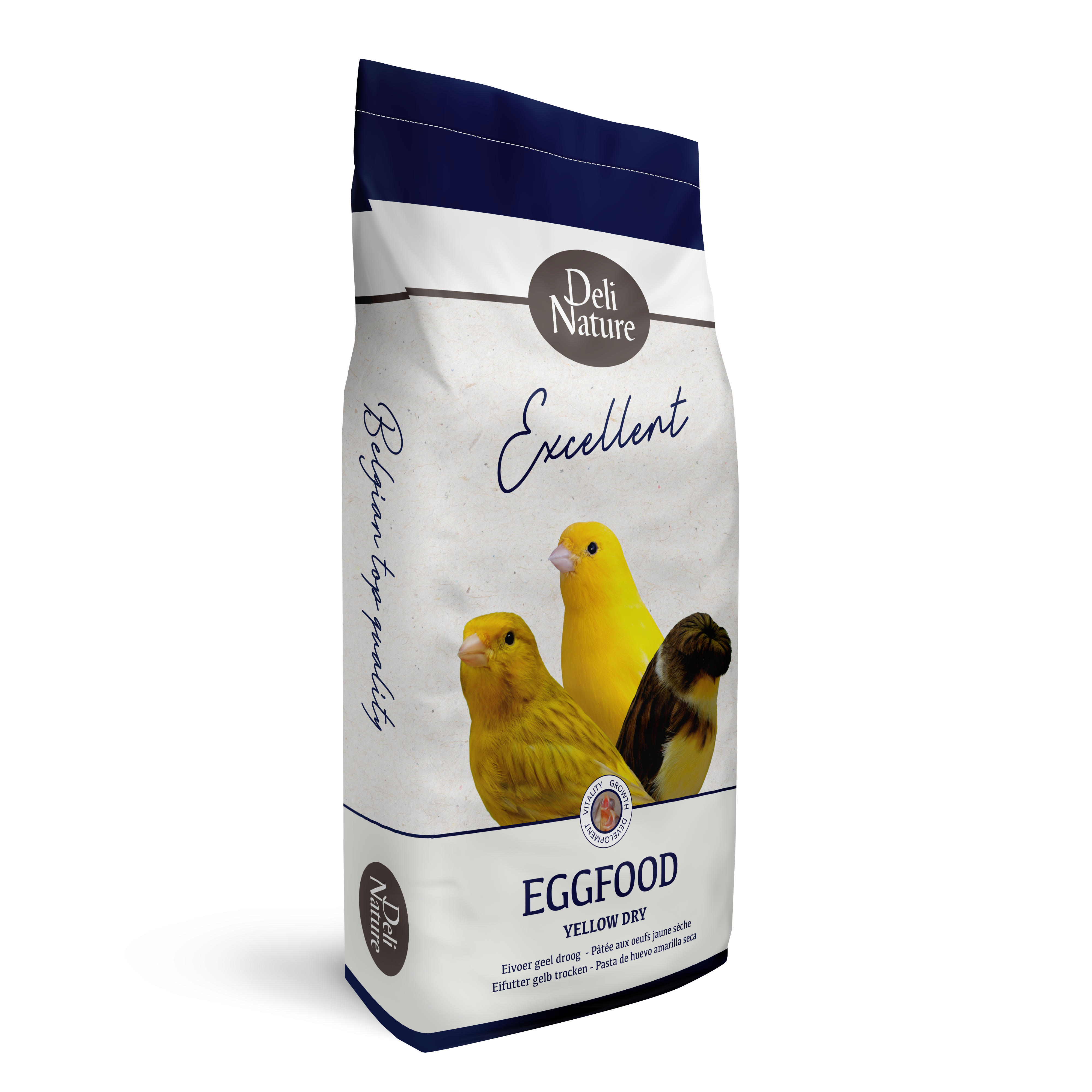 Deli Nature Eifutter Gelb Trocken 10 kg Sack