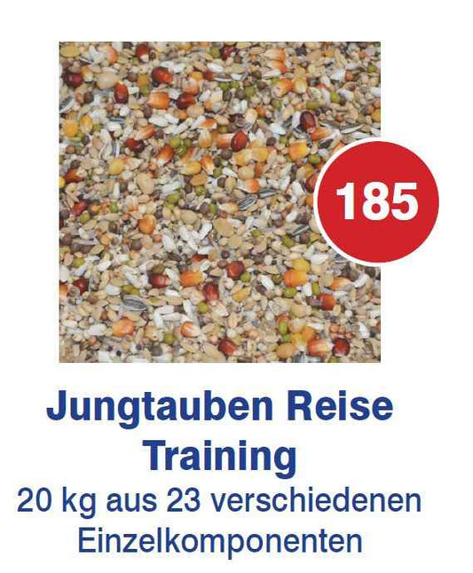 Vanrobaeys - Premium Power Jungtauben Reise/Trainung Nr.185 20kg (Versandkostenfrei) für Haustiere im Tierfutterpro Shop