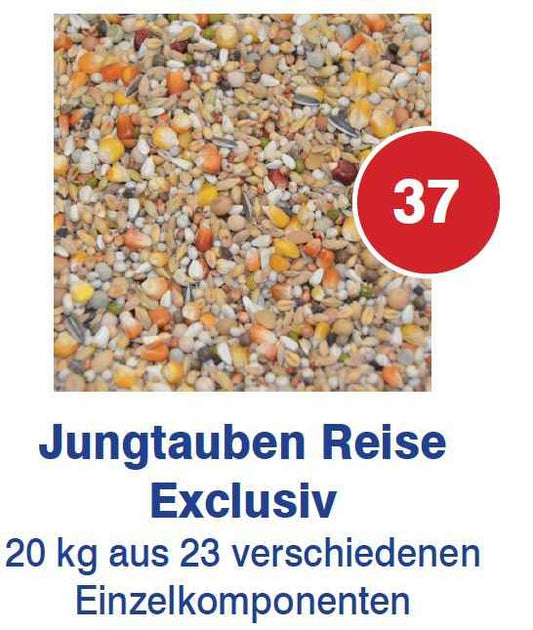 Vanrobaeys - Jungtauben Reise Exclusiv Nr. 37 20kg (Versandkostenfrei) für Haustiere im Tierfutterpro Shop