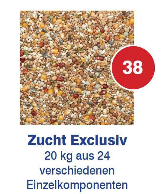 Vanrobaeys - Zucht Exclusiv Nr.38 20kg (Versandkostenfrei) für Haustiere im Tierfutterpro Shop