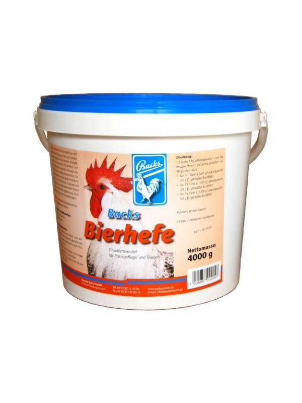 Backs Bierhefe 3,5kg