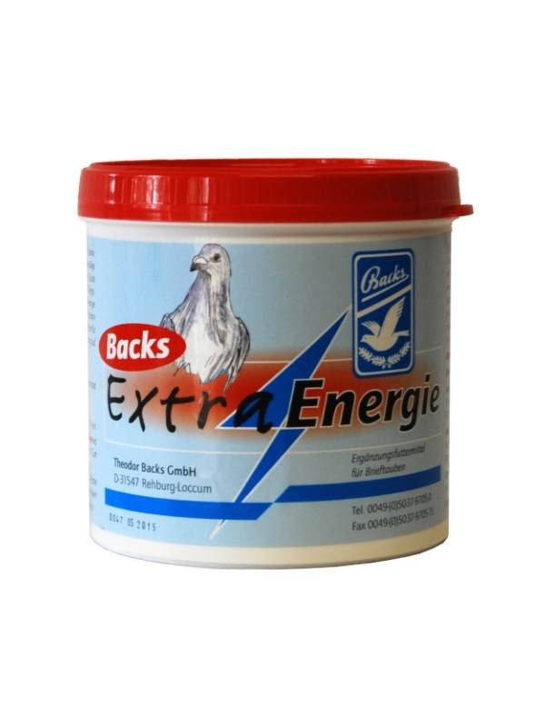 Backs Extra Energy 400g