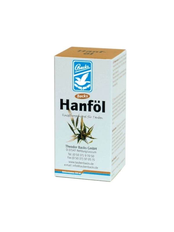 Backs Hemp Oil 250 ml