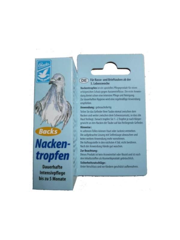 Backs Neck Drops 10ml