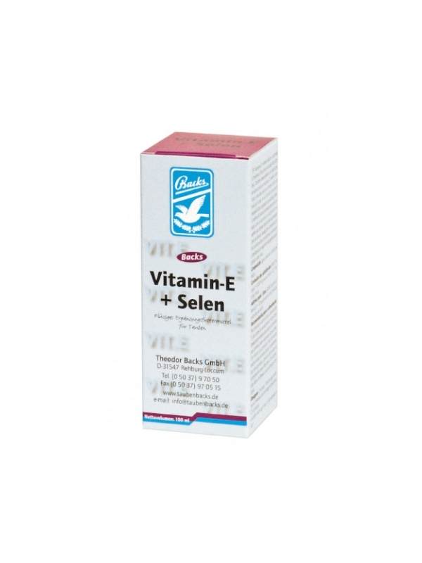 Backs Vitamin E + Selenium 100ml 