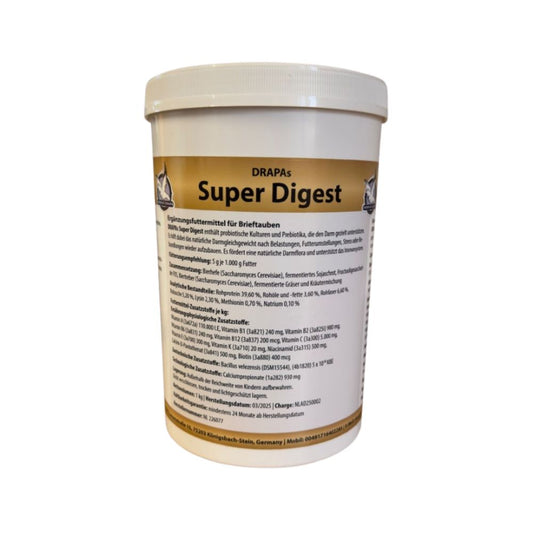 DRAPAs Super Digest 1kg Darmflora für Tauben