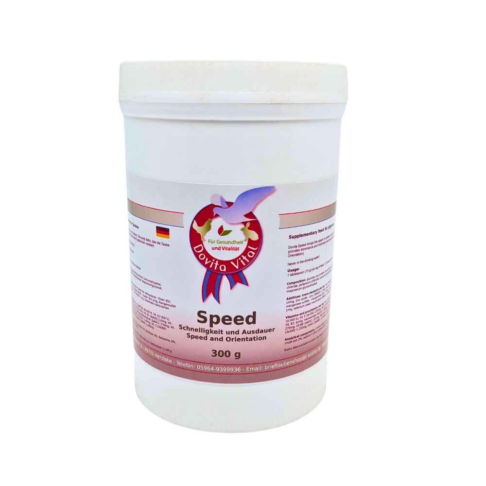 Dovita Vital Speed ​​300g – The high-performance feed for pigeons