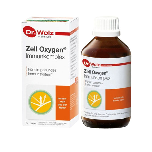 Dr. Wolz Zell Oxygen Packung und Flasche