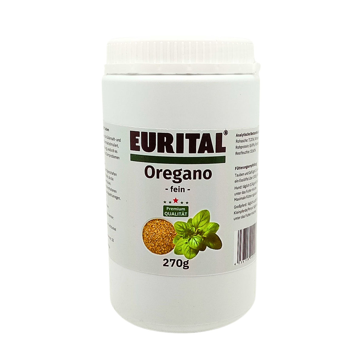 Eurital Fine Oregano 270g – 100% Natural Premium Oregano