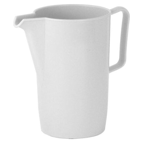 Krug 2 Liter (weiß) (F02) für Haustiere im Tierfutterpro Shop
