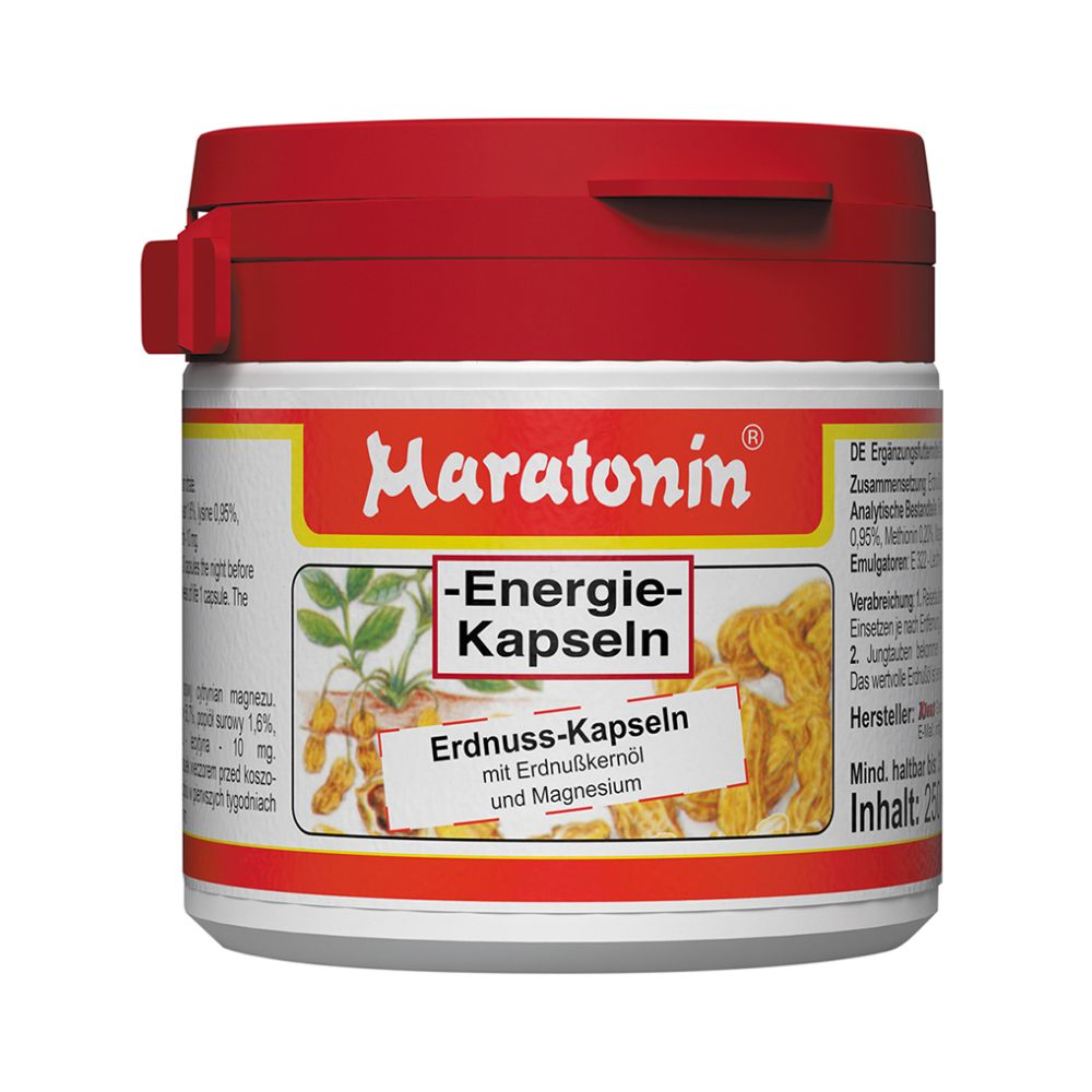 Klaus Maratonin Energie-Erdnuss Kapsel 250 Stück