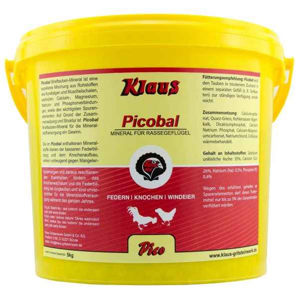 Klaus Picobal Mineral for Purebred Poultry 5kg 