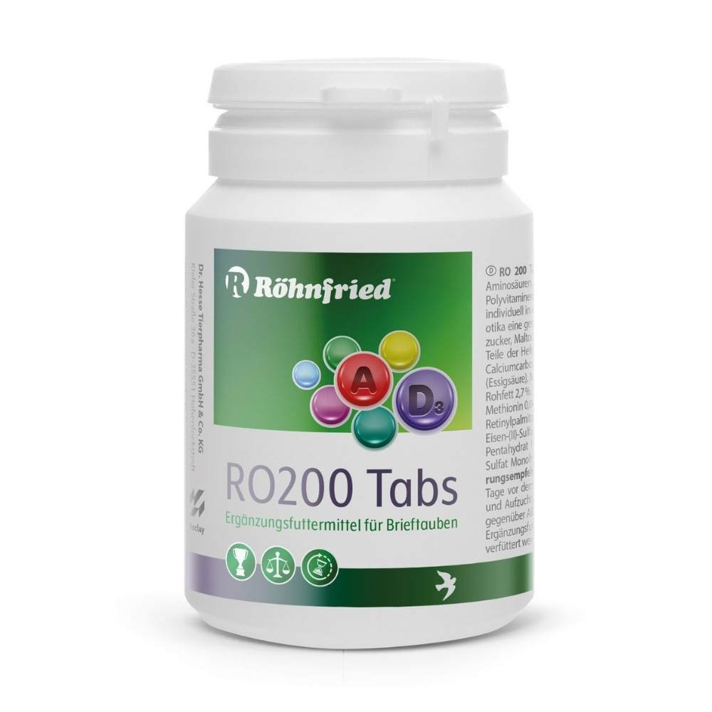 Röhnfried RO 200 Tabs 120 pieces / 50g