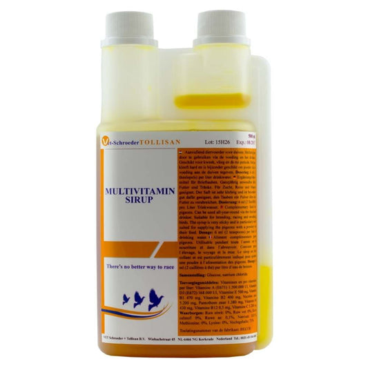 Tollisan Multivitamin Sirup 500ml für Haustiere im Tierfutterpro Shop