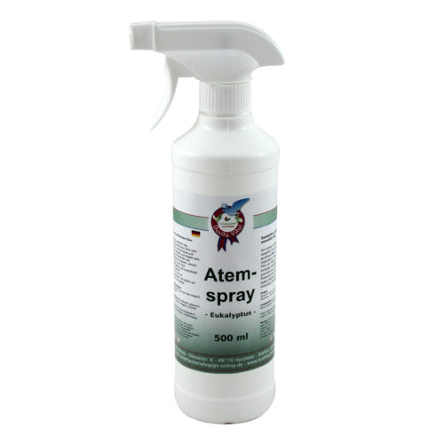 Atemspray Freie Atemwege für Wohlbefinden Ihrer Tauben und Vögel aus hochwertigen ätherischen Ölen