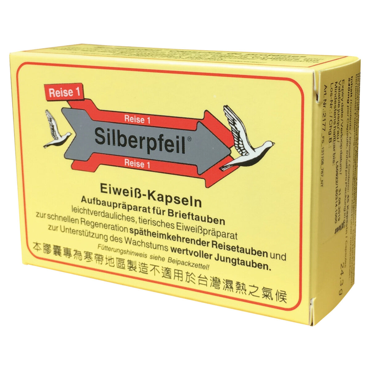 Klaus Silberpfeil Travel 1 Capsules 45pcs.