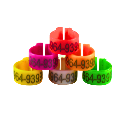 50 phone clip rings (5mm) per pack 